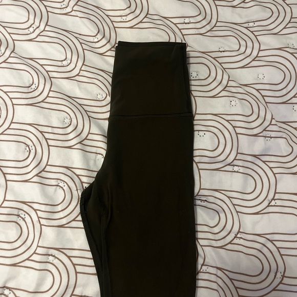 lululemon athletica olive align leggings - Picture 2 of 2